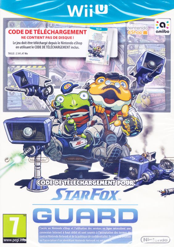 Star Fox Guard box art for Wii U